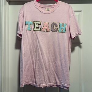 Comfort Colors Pink Short Sleeve Tee